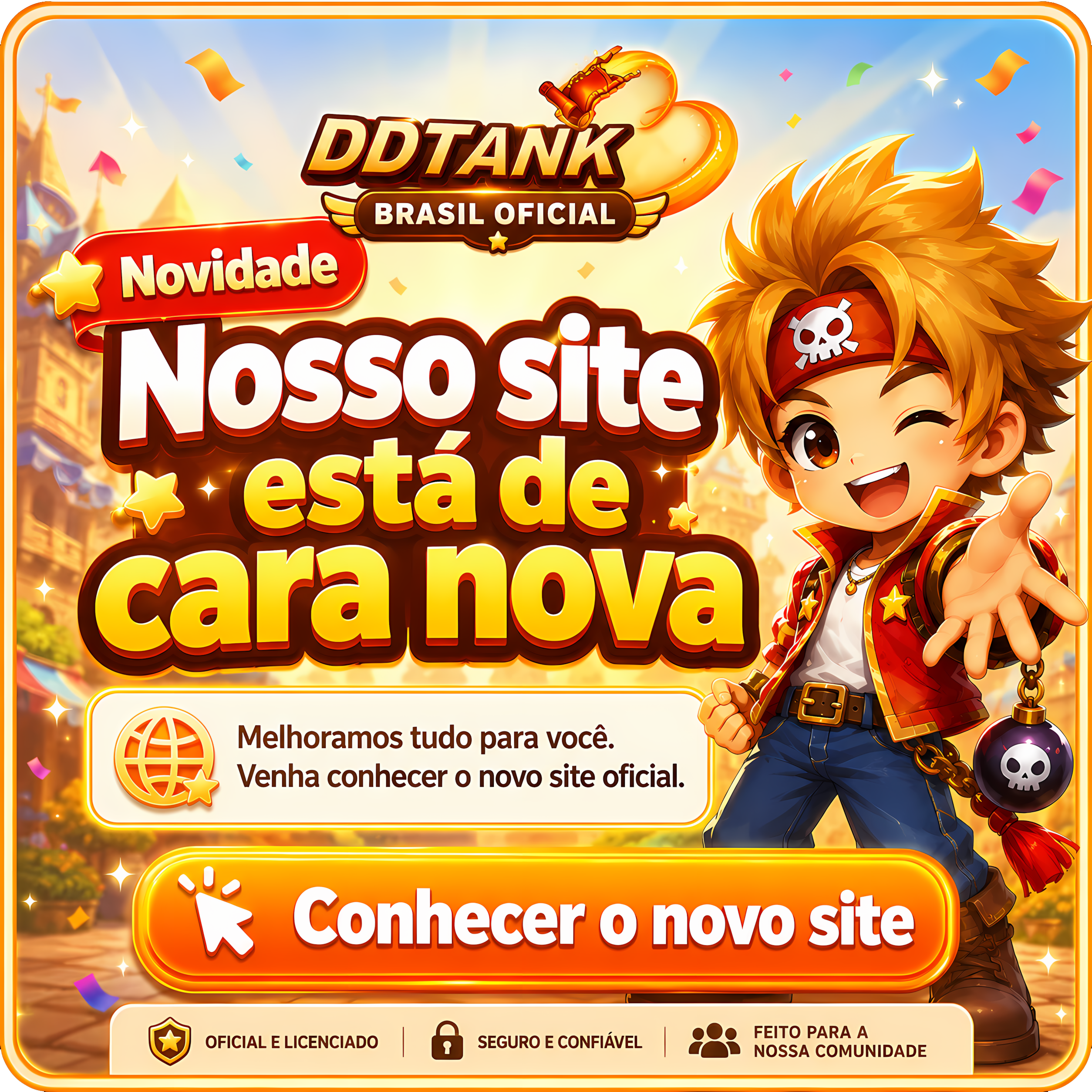 Nosso site está de cara nova